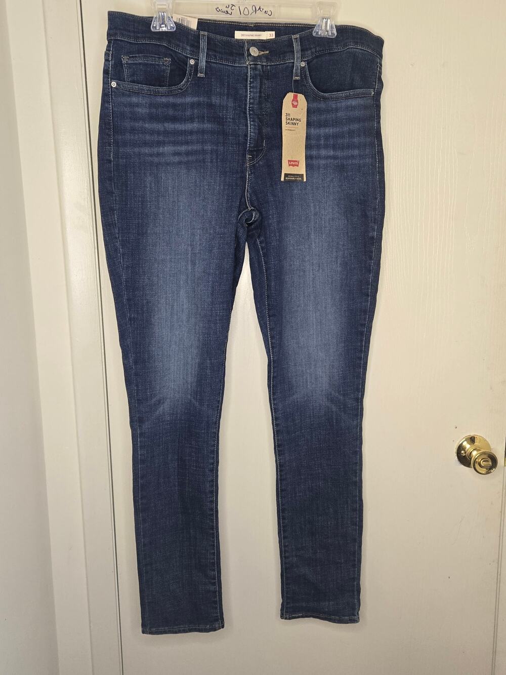 Levis 311 Skinny Shaping 16 Long W33 L32 - Picture 1 of 3